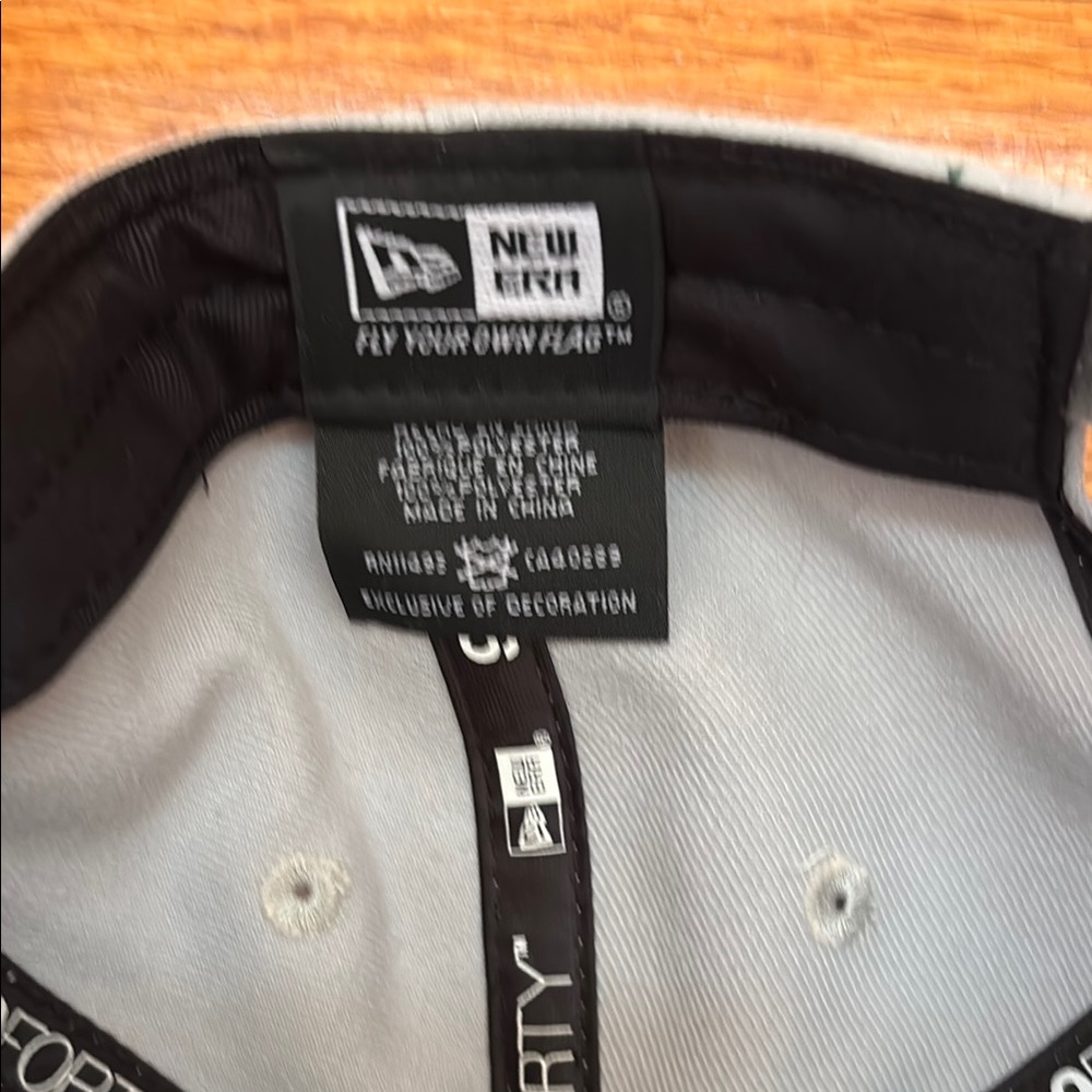 New Era Detroit Lions Gray and Blue Women's Hat - Picture 5 of 6